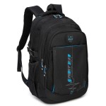 Forestfish School Backpack for Teen Men and Women, Casual Daypack Water-Resistant Lightweight Middle School Bag with Large Capacity
